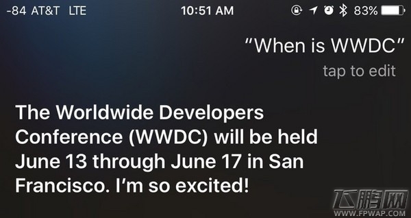WWDC 2016ʱȷSiriԸ (1)